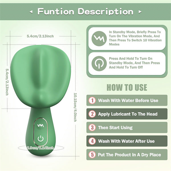 Vibrating Mushroom Green