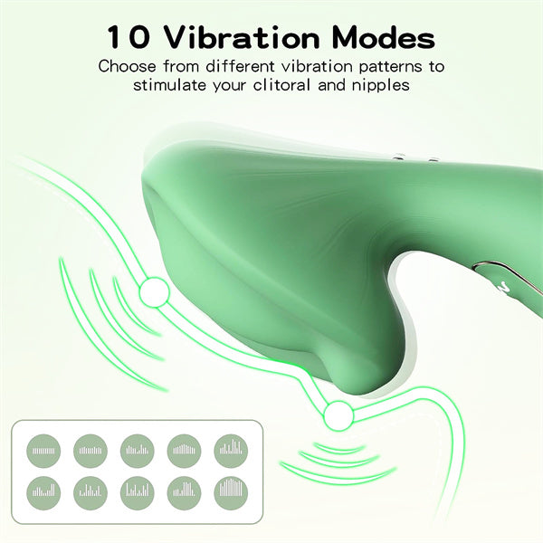 Vibrating Mushroom Green