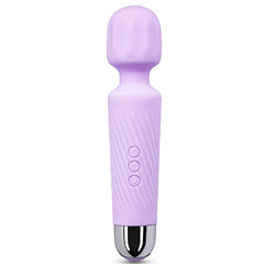 Colorful AV Wand Vibrator Light Purple