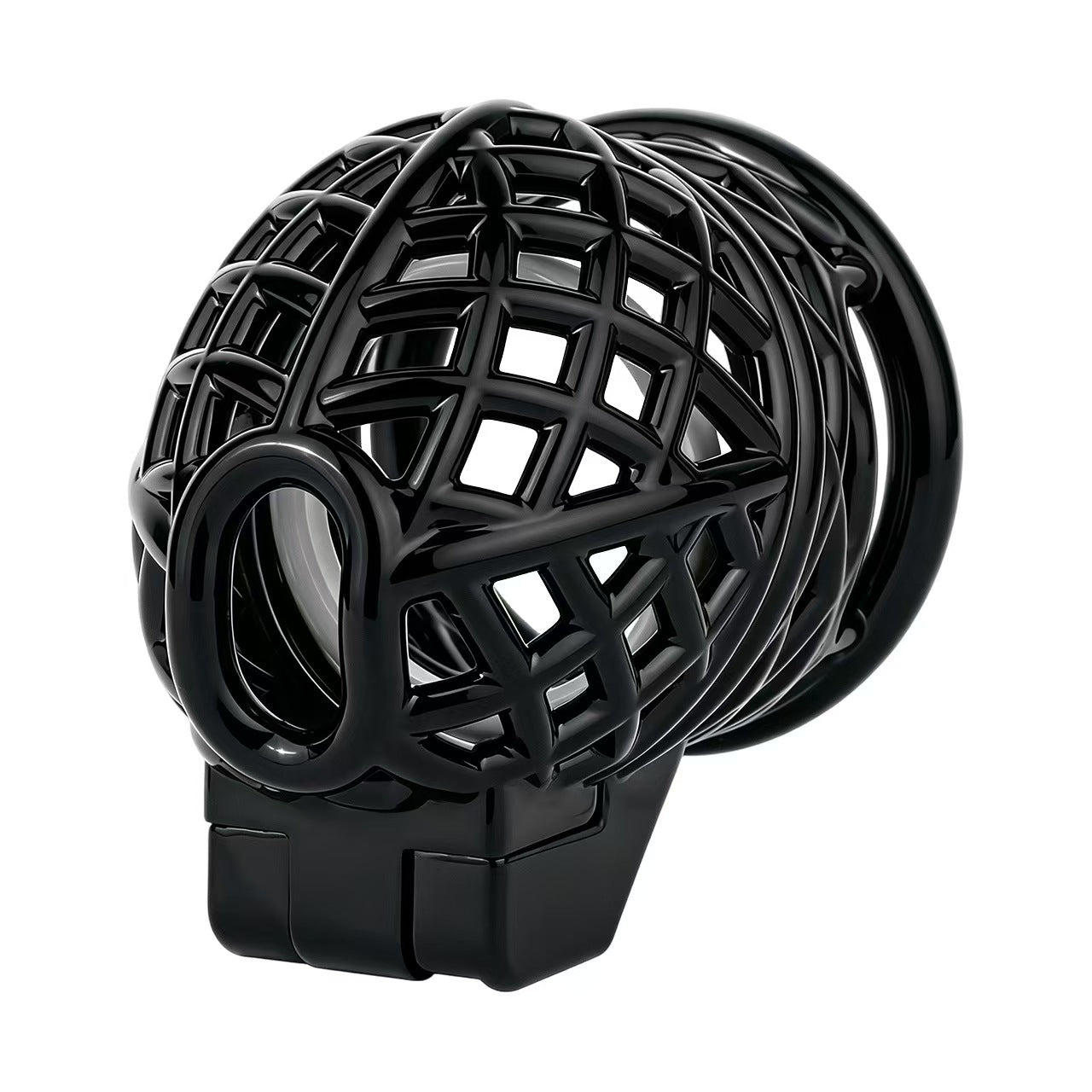 Ringless Birdcage ABS Chastity Device with Optional Belt