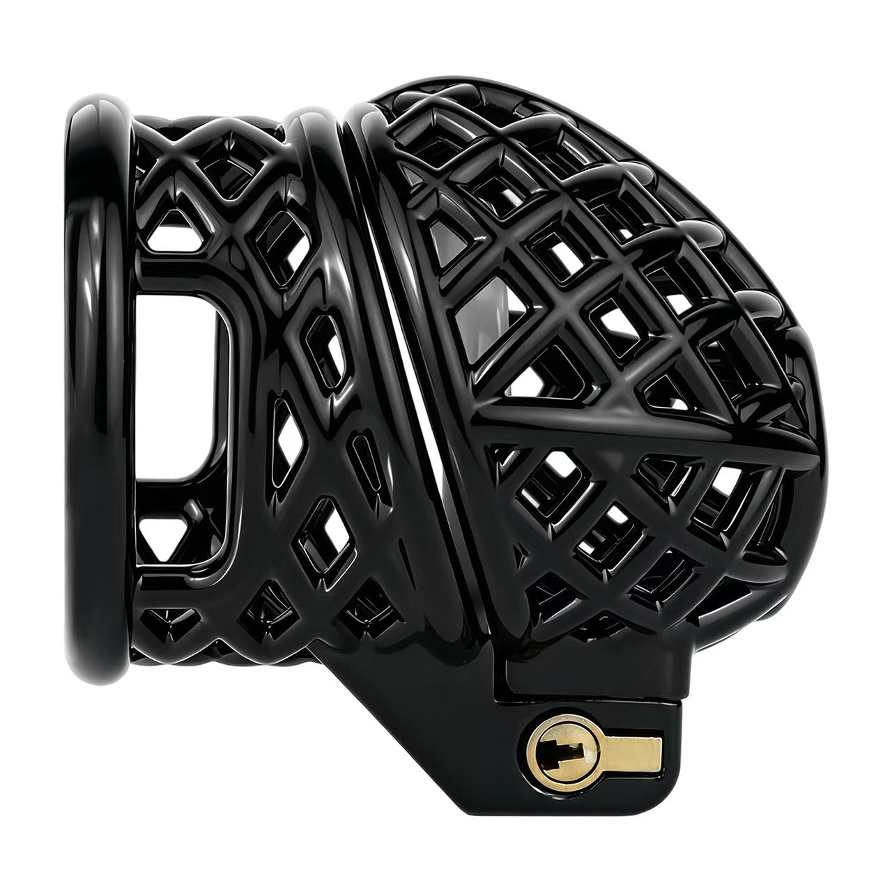 Ringless Birdcage ABS Chastity Device with Optional Belt