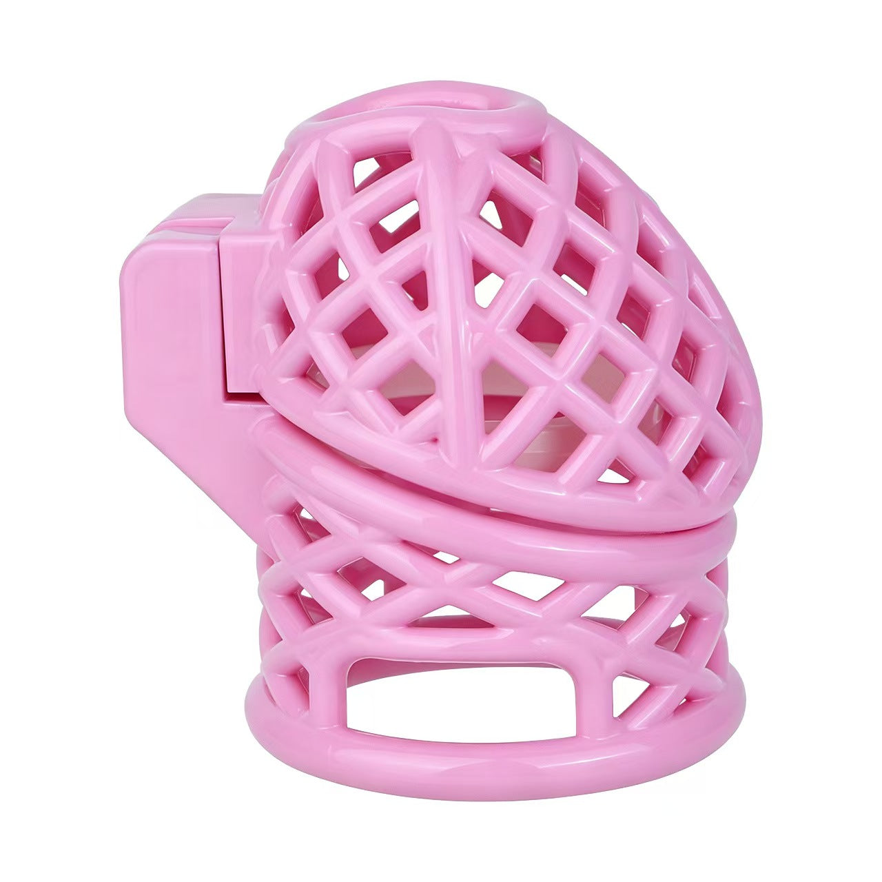 Ringless Birdcage ABS Chastity Device with Optional Belt