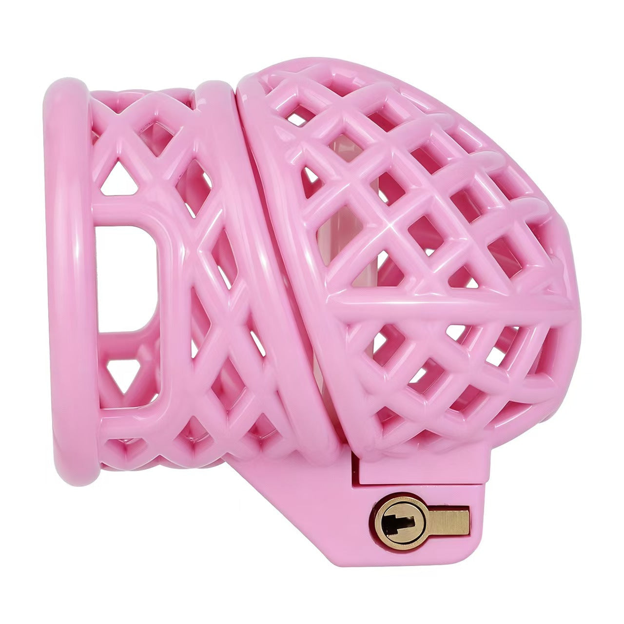 Ringless Birdcage ABS Chastity Device with Optional Belt
