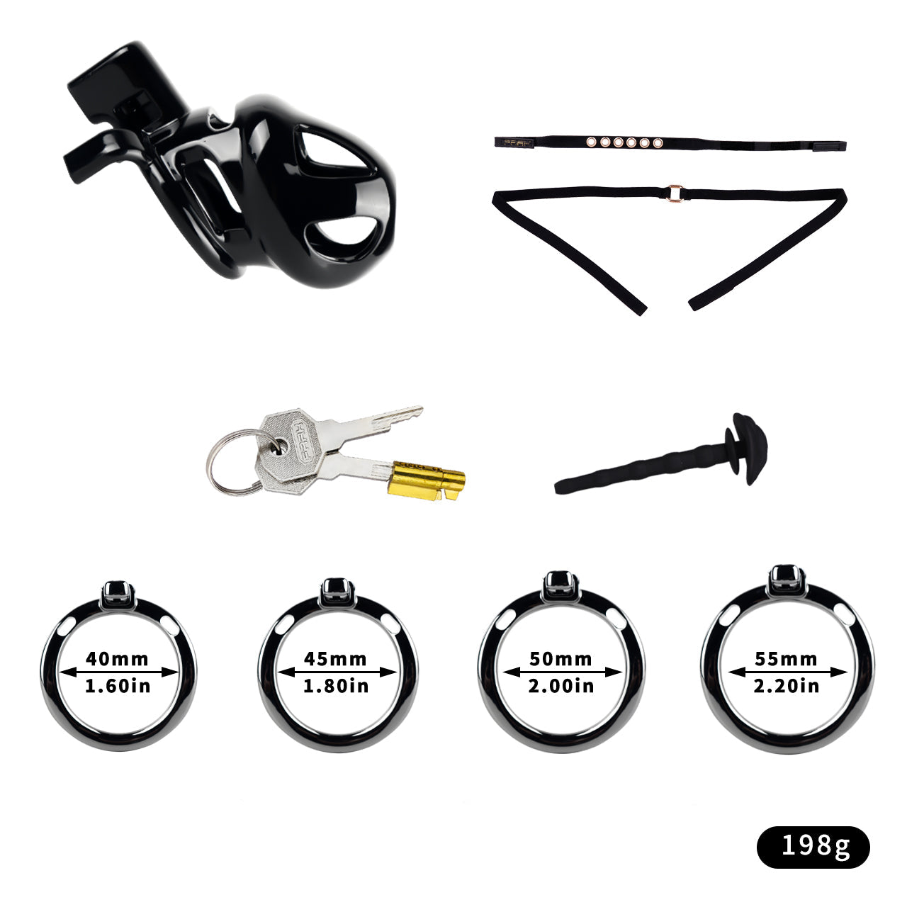 ABS Resin Chastity Cage