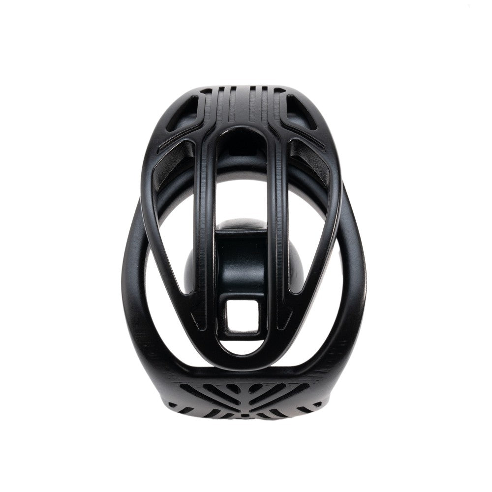 Front opening and ventilated structure of adjustable cage	