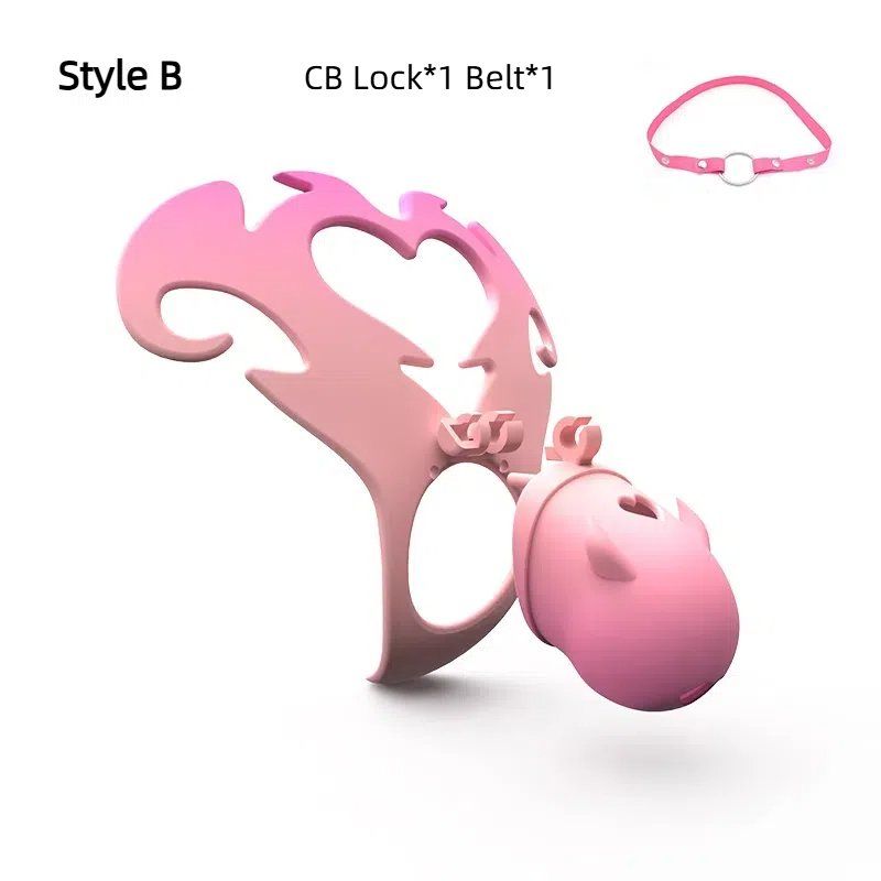 Angel SL25001 Style B with CB lock and pink belt