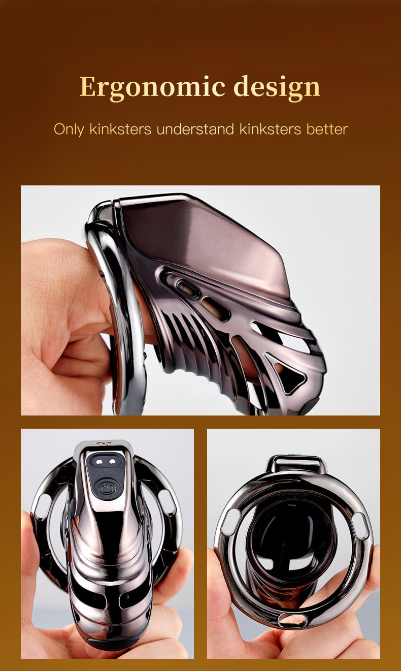 Electric Eel Stimulation Chastity Cage