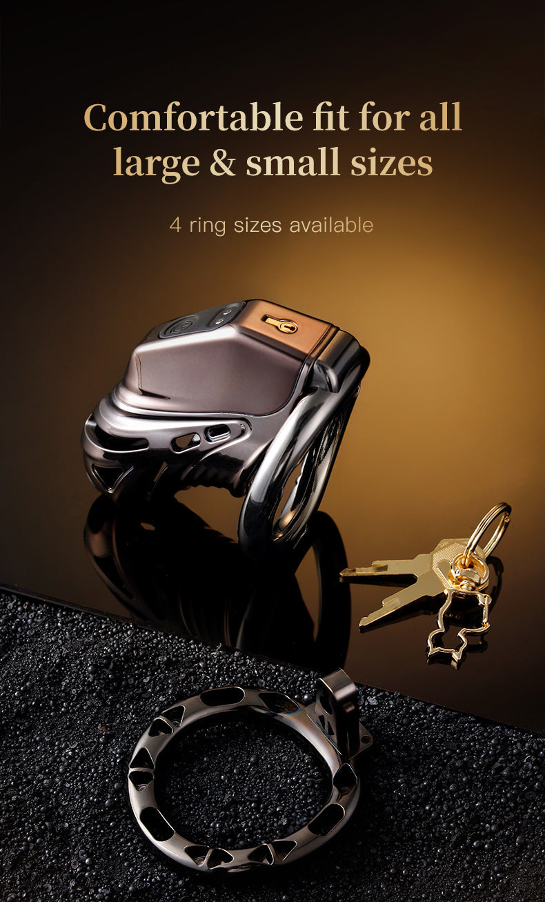 Electric Eel Stimulation Chastity Cage