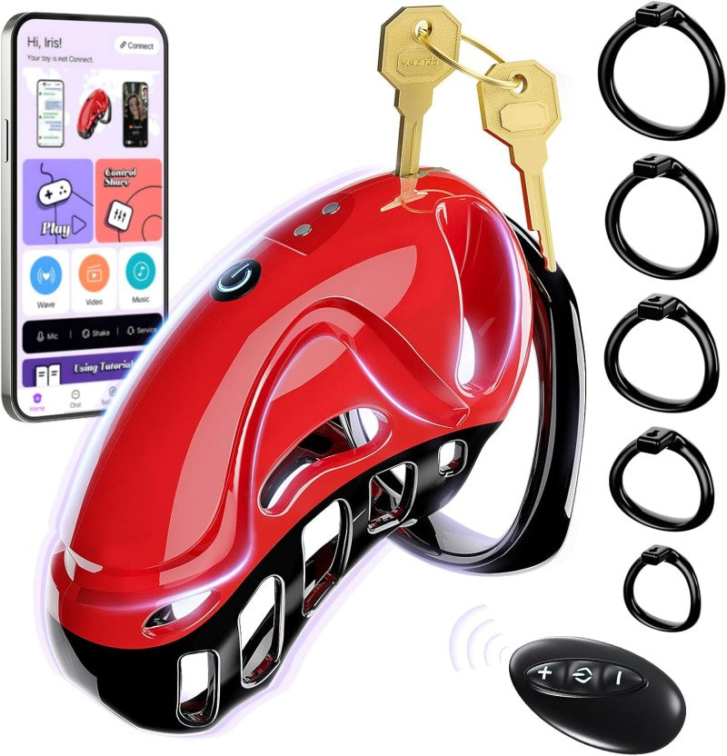 LK-107 cage app remote rings and keys