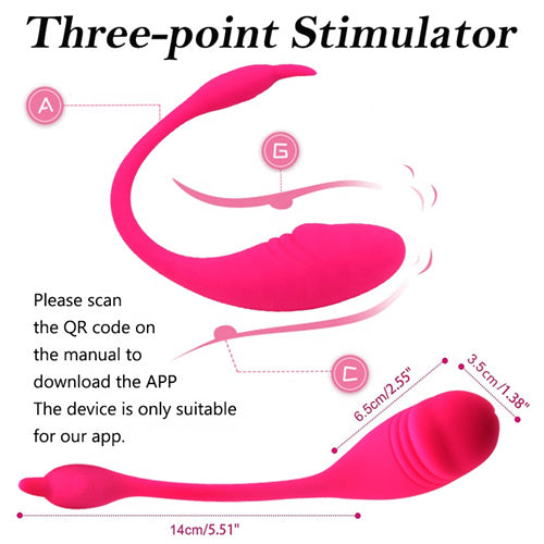 Tadpole APP Controlled Vibrator