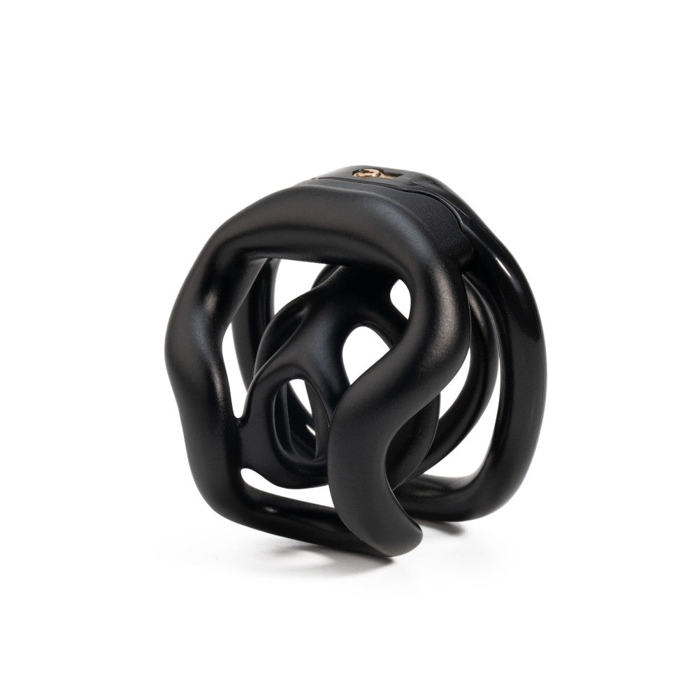 Black BC.30 double-layer ring detail

