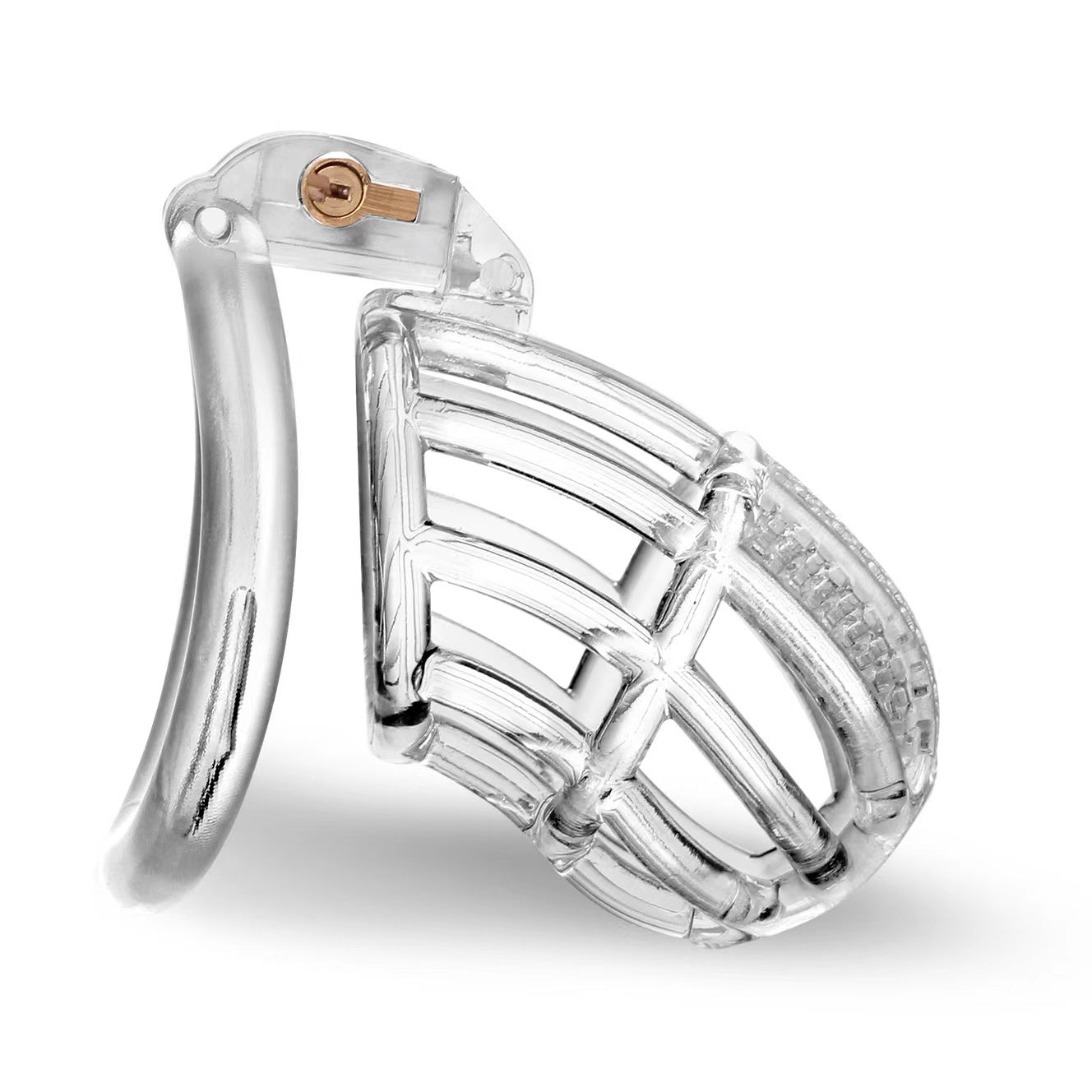 Honeycomb Chastity Device With 4 Ring