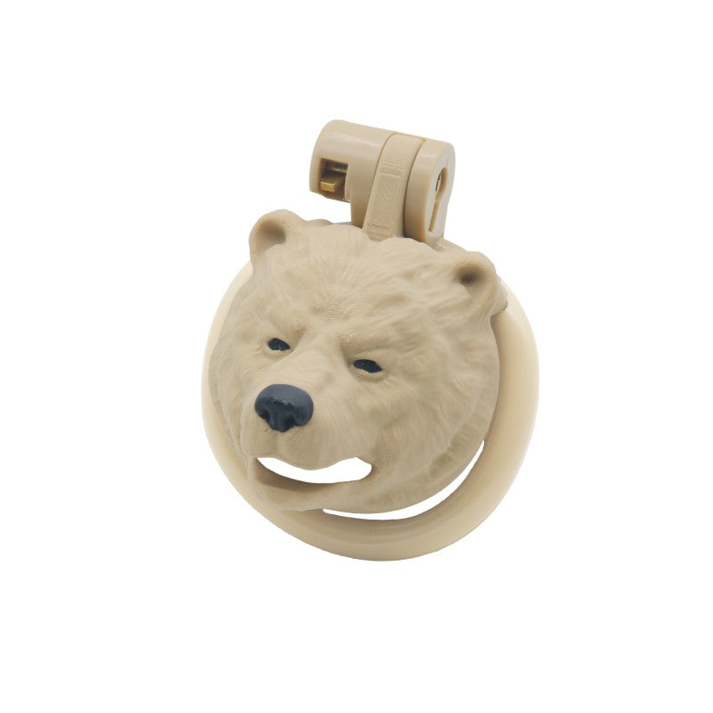 bear-head cage rear view