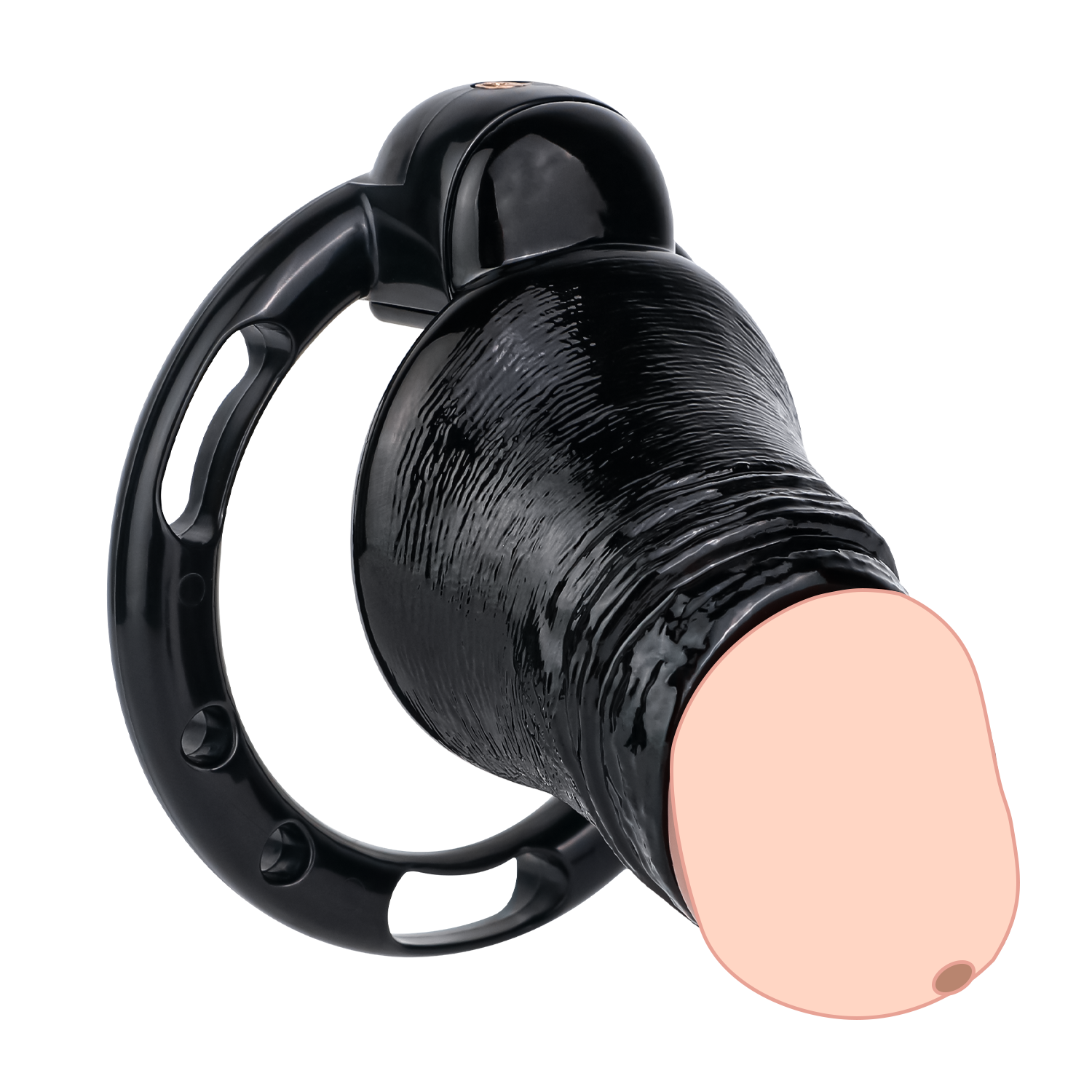 Beast Dragon Textured ABS Chastity Cage