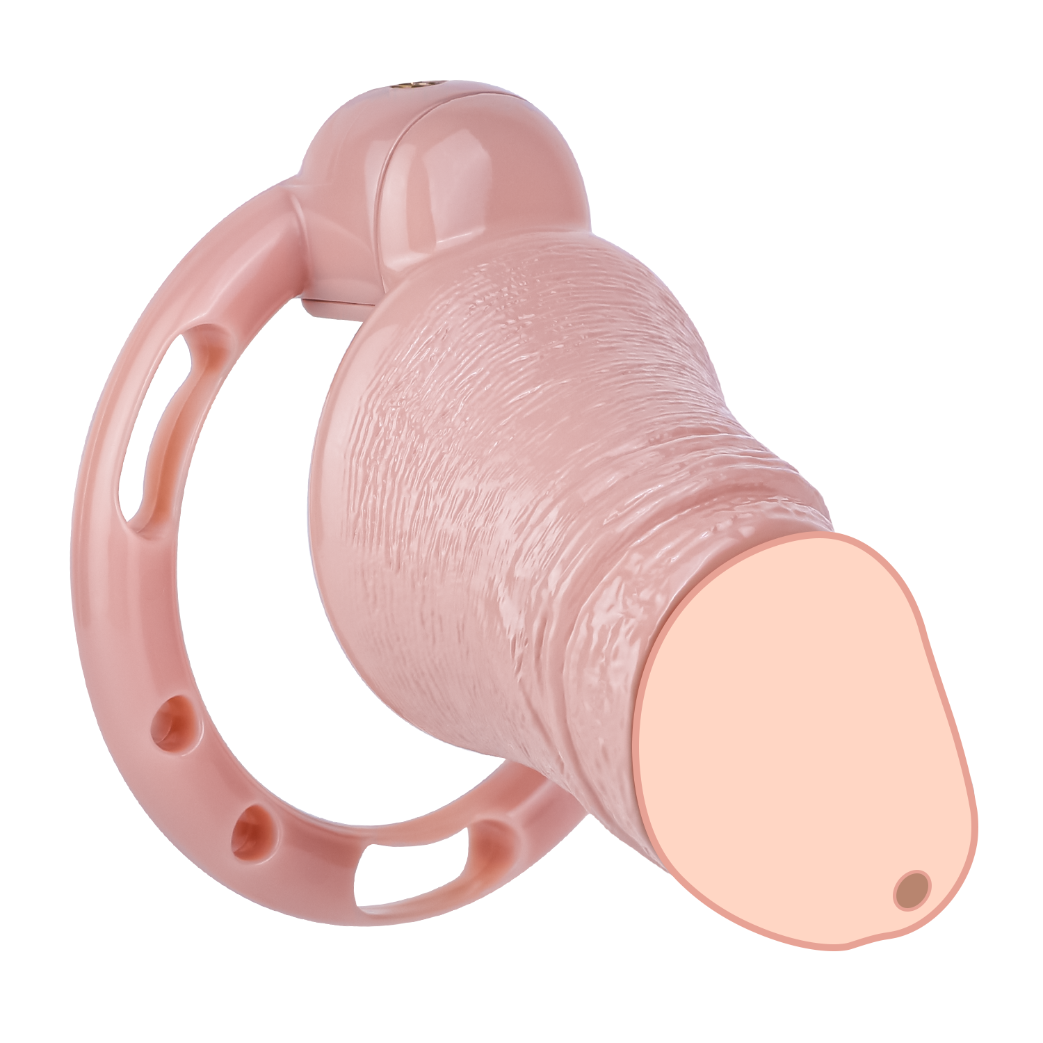 Beast Dragon Textured ABS Chastity Cage