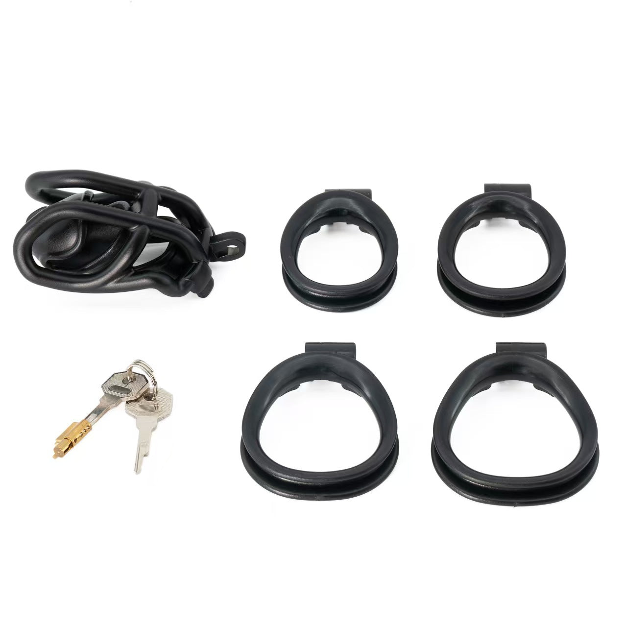 Bi-Layer Beat Chastity Cage