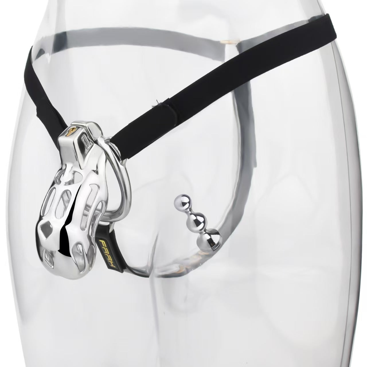 Larger  Steel Cobra Chastity Cage