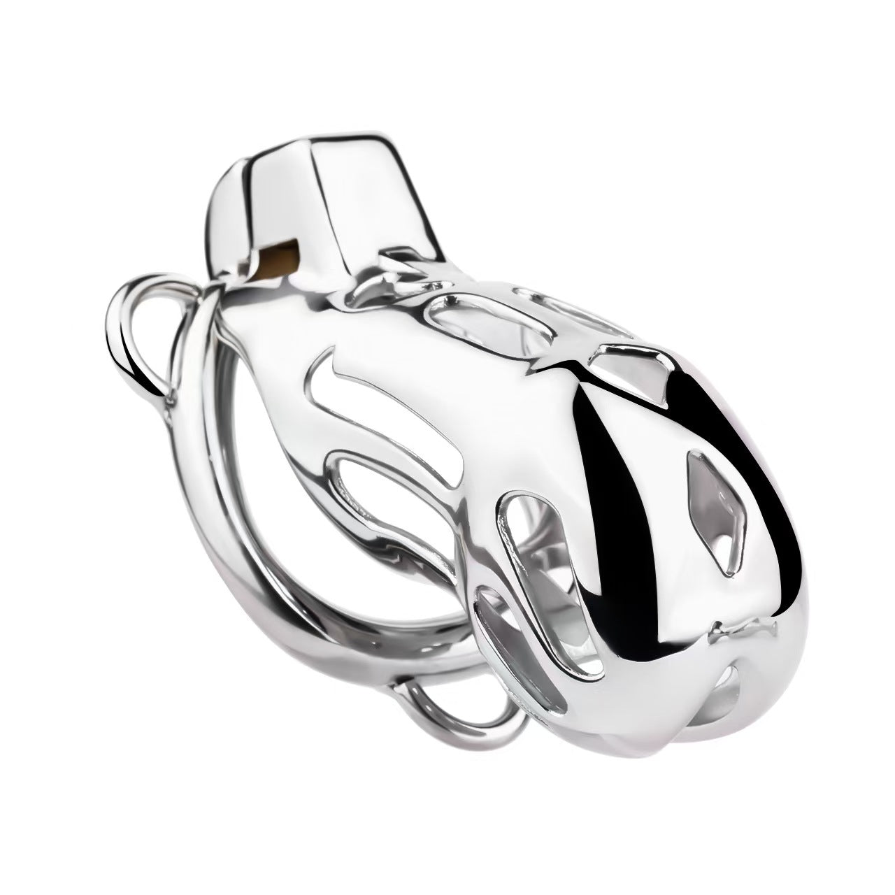 Larger  Steel Cobra Chastity Cage