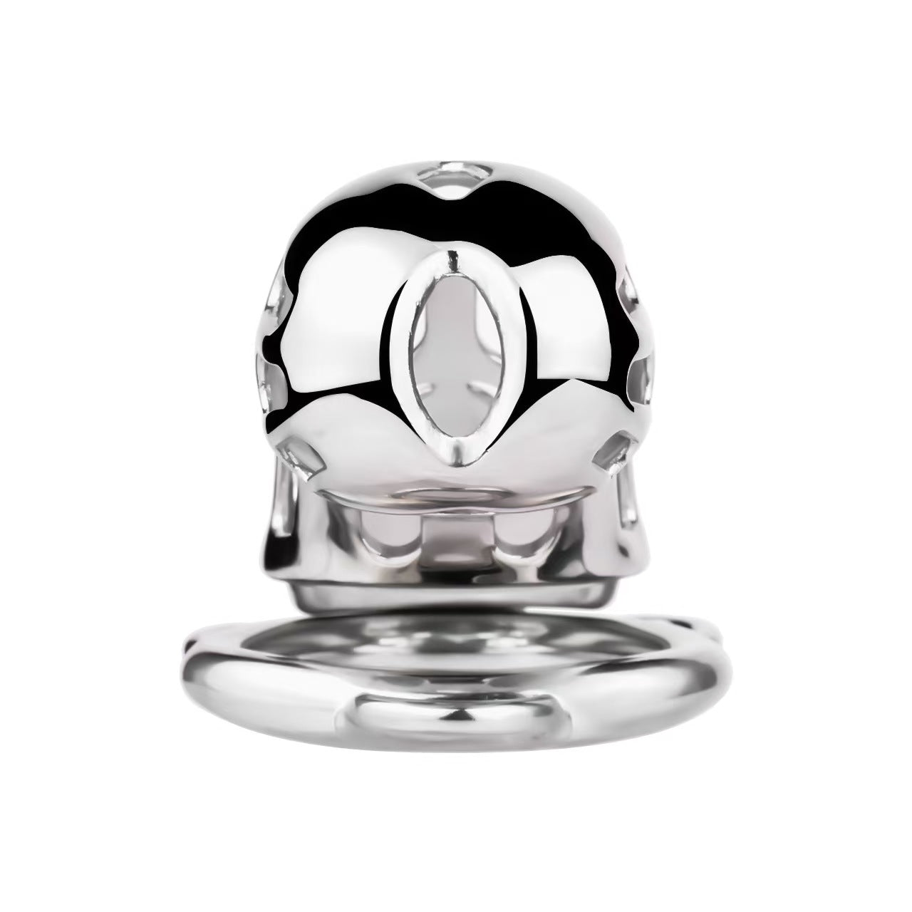 Larger  Steel Cobra Chastity Cage