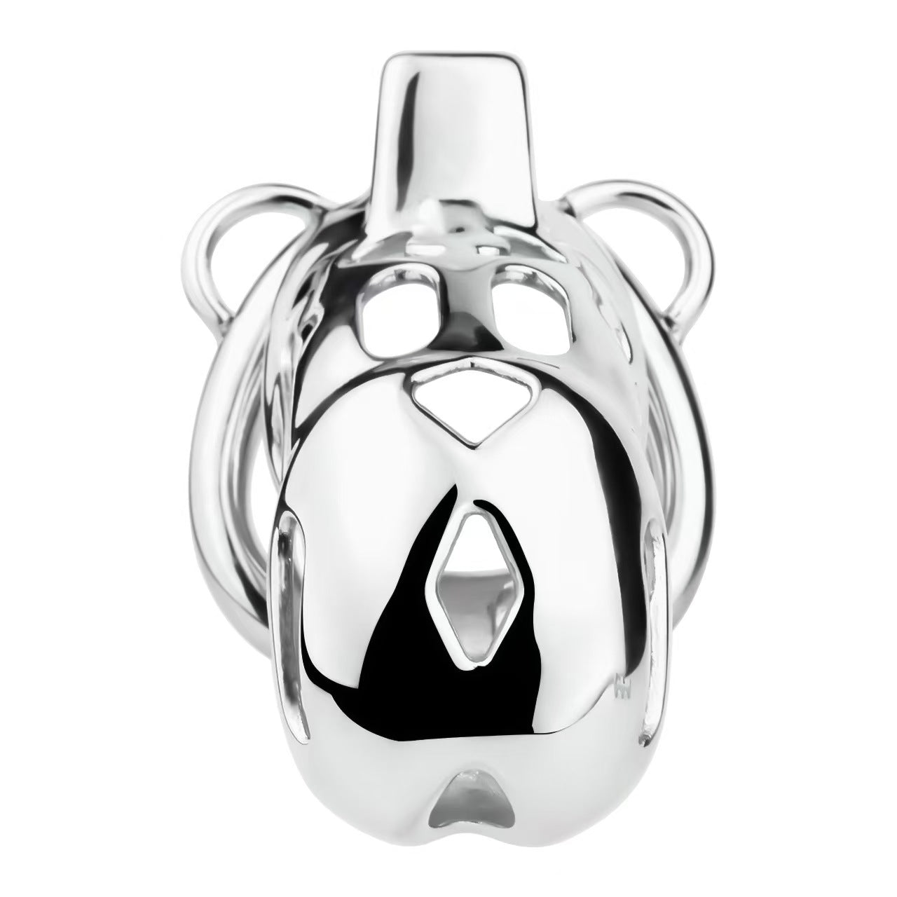 Larger  Steel Cobra Chastity Cage