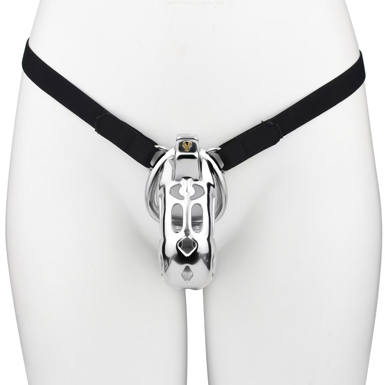 Larger  Steel Cobra Chastity Cage