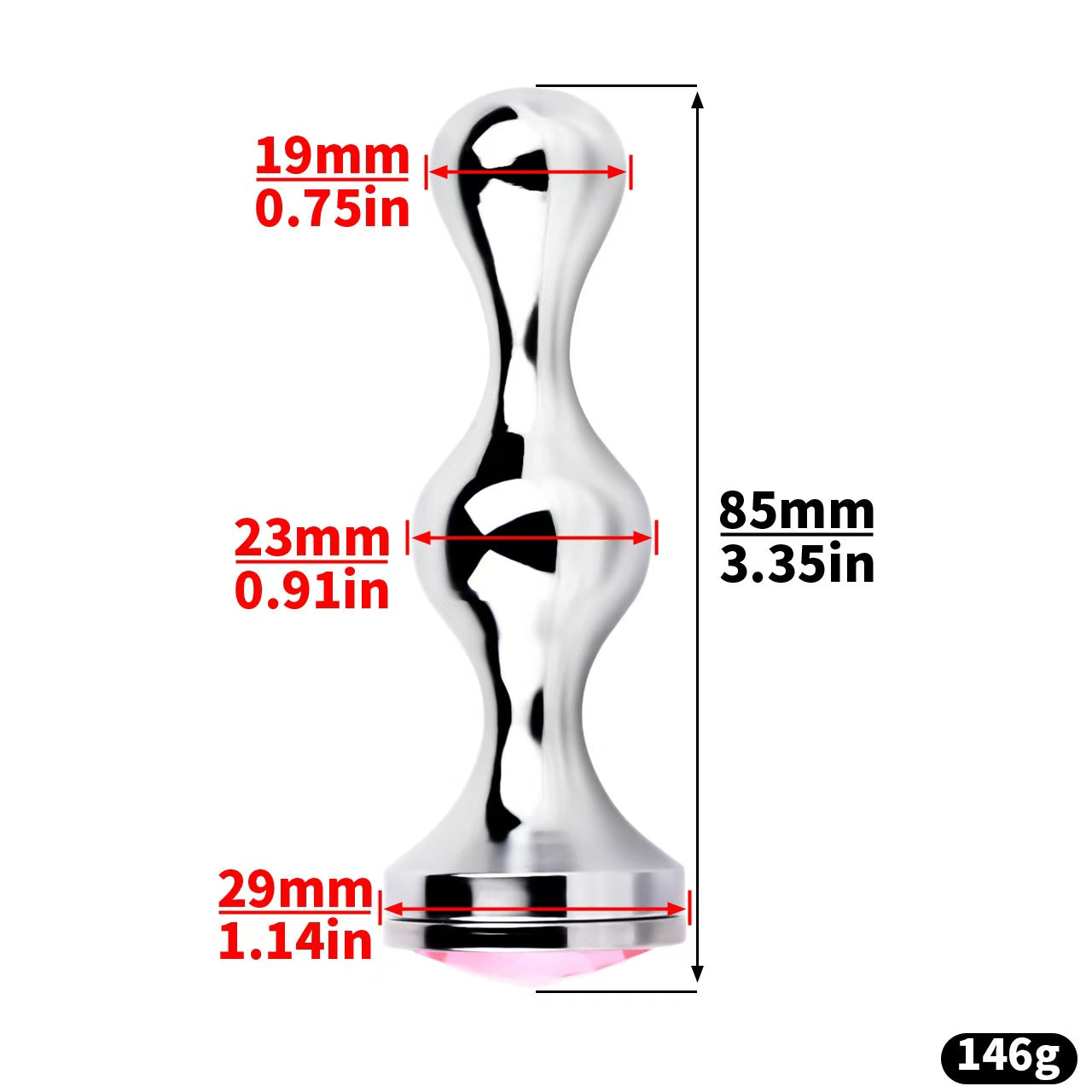Larger  Steel Cobra Chastity Cage