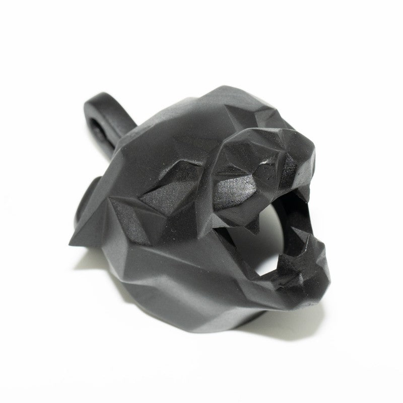 Side view of black Leopard King cage