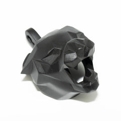 Side view of black Leopard King cage