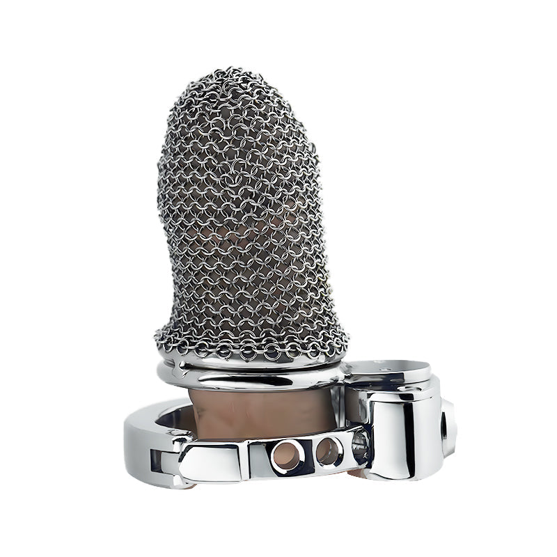 short breathable chainmail cage