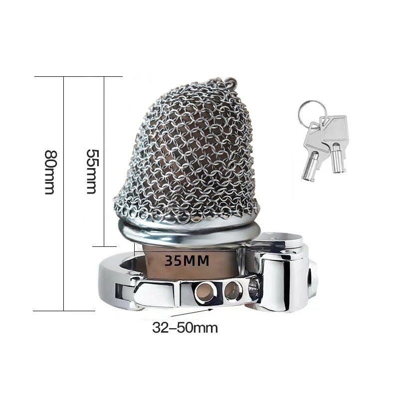 55mm chainmail cage dimensions