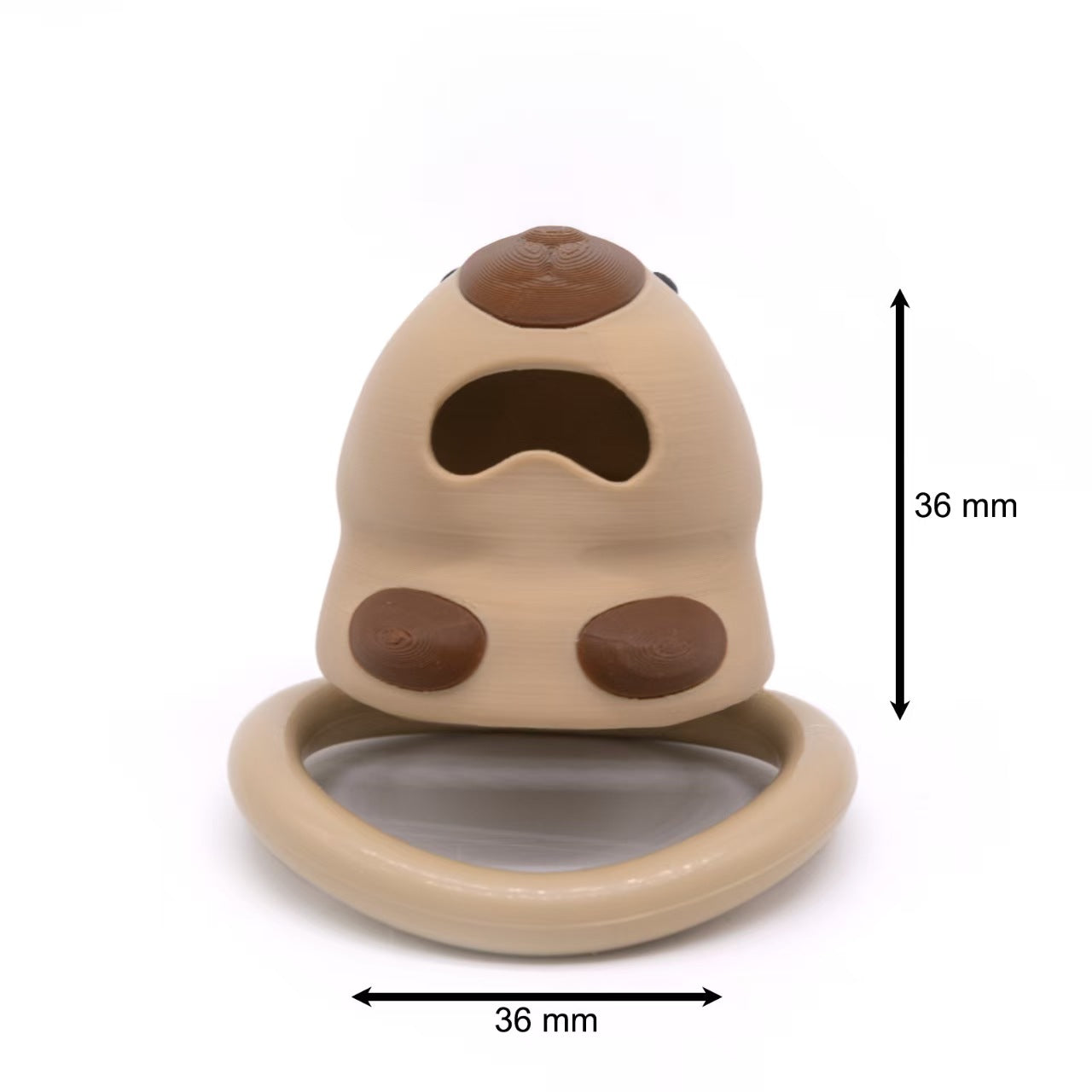Capybara Dog Slave Chastity Device