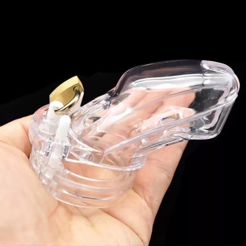 CB-3000 Male Transparent Chastity Device