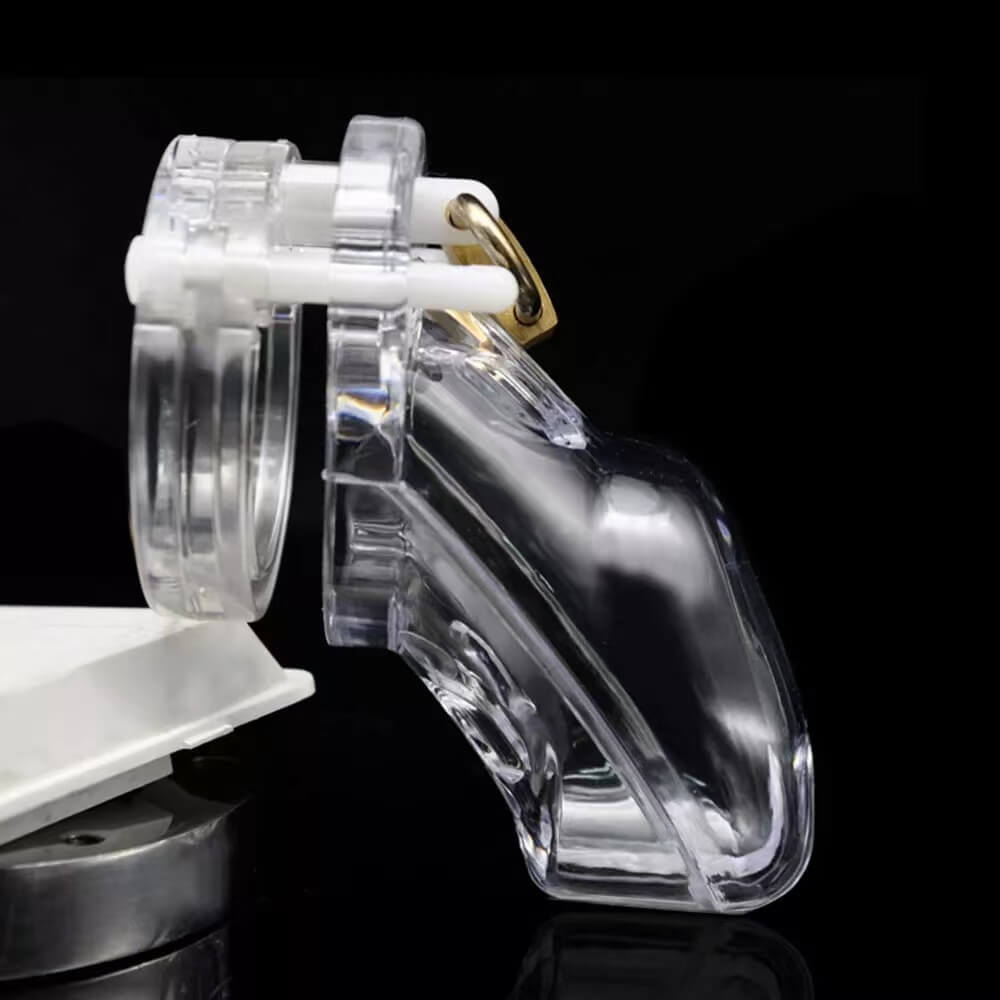 CB-3000 Male Transparent Chastity Device