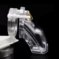 CB-3000 Male Transparent Chastity Device