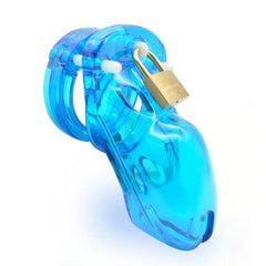 CB-3000 Male Light Blue Chastity Device