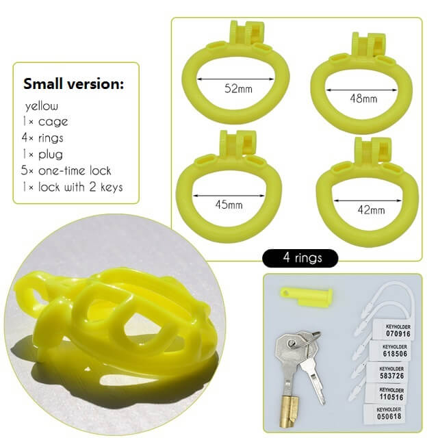 Lightweight 3D Chastity Cock Cage