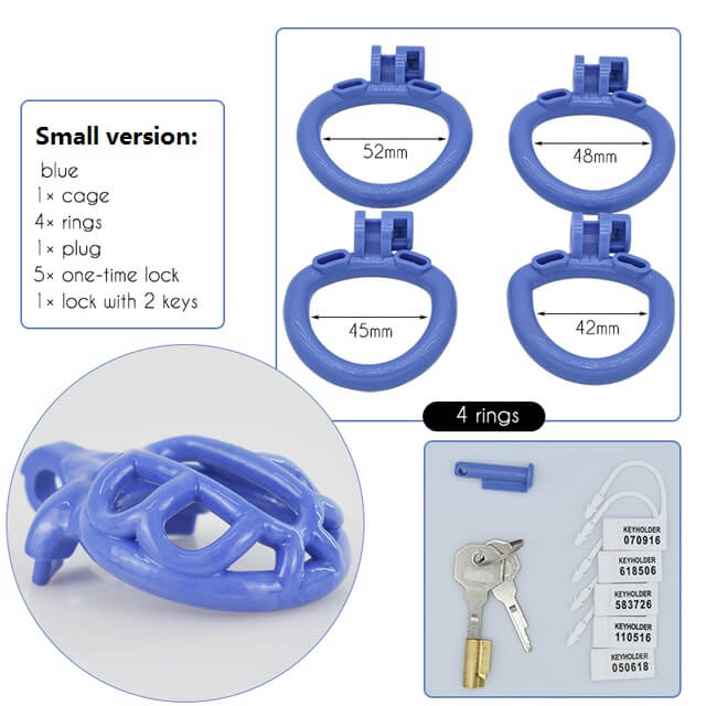 Lightweight 3D Chastity Cock Cage