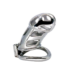 Buttonhole Lock Mamba Chastity Cage 2.56 to 3.74 inches Long