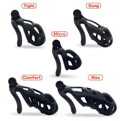 Micro Cobra 2.0 Chastity Device Kit (1.97 inches)