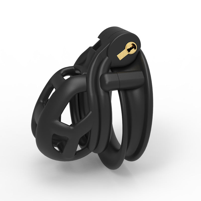 Black Nano Cobra 6.0 cage with compact open frame and integrated lock
