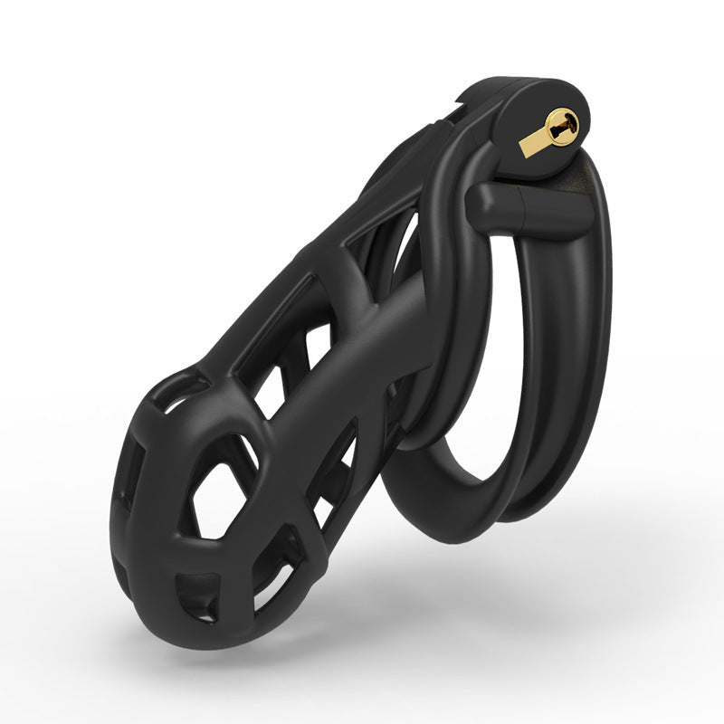 Black Standard Cobra 6.0 cage with elongated open frame and shaped base ring
