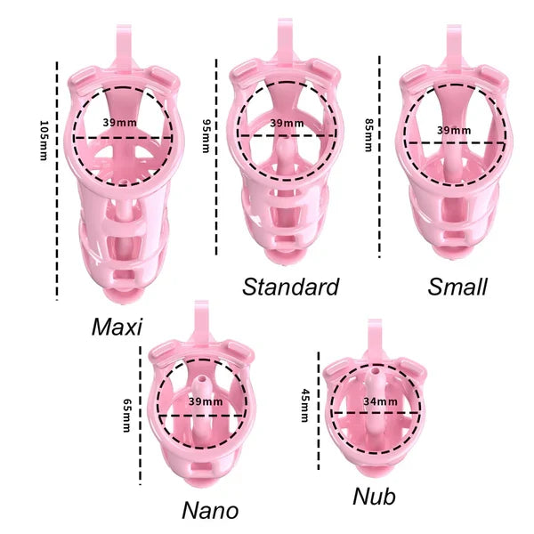 Cobra Chastity Set With Belt
