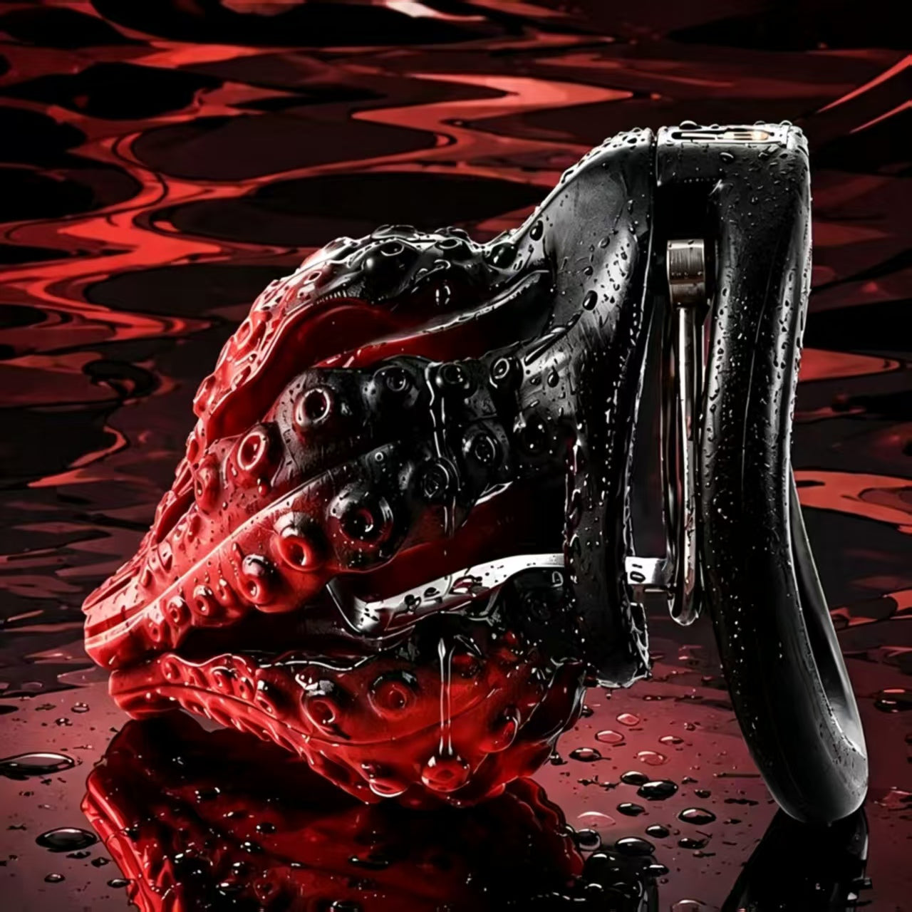 Dark Night Tentacle ABS Chastity Cage