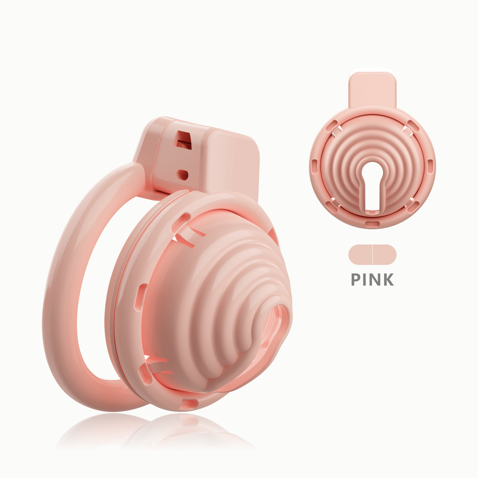 Modular Conch ABS Chastity Cage