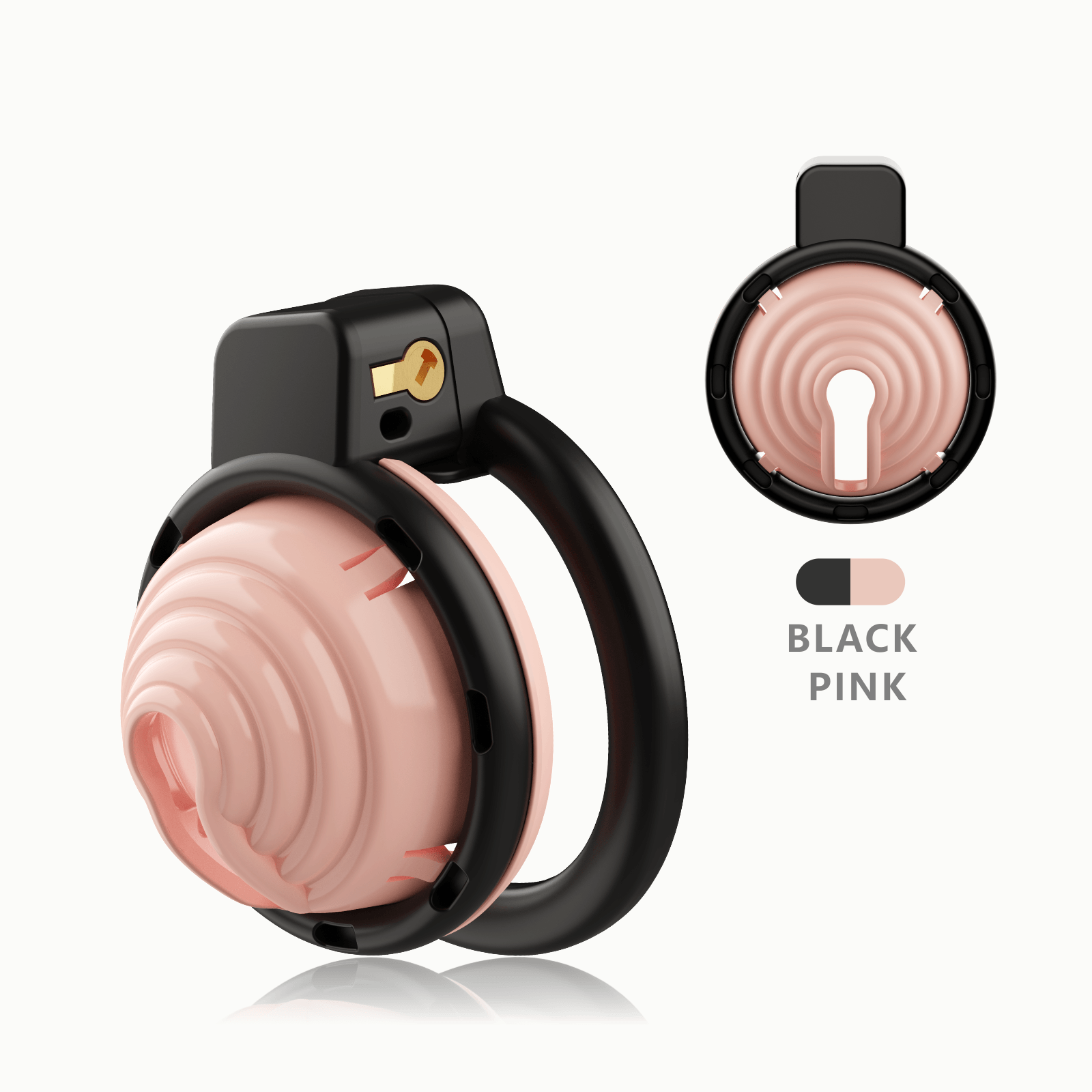 Modular Conch ABS Chastity Cage