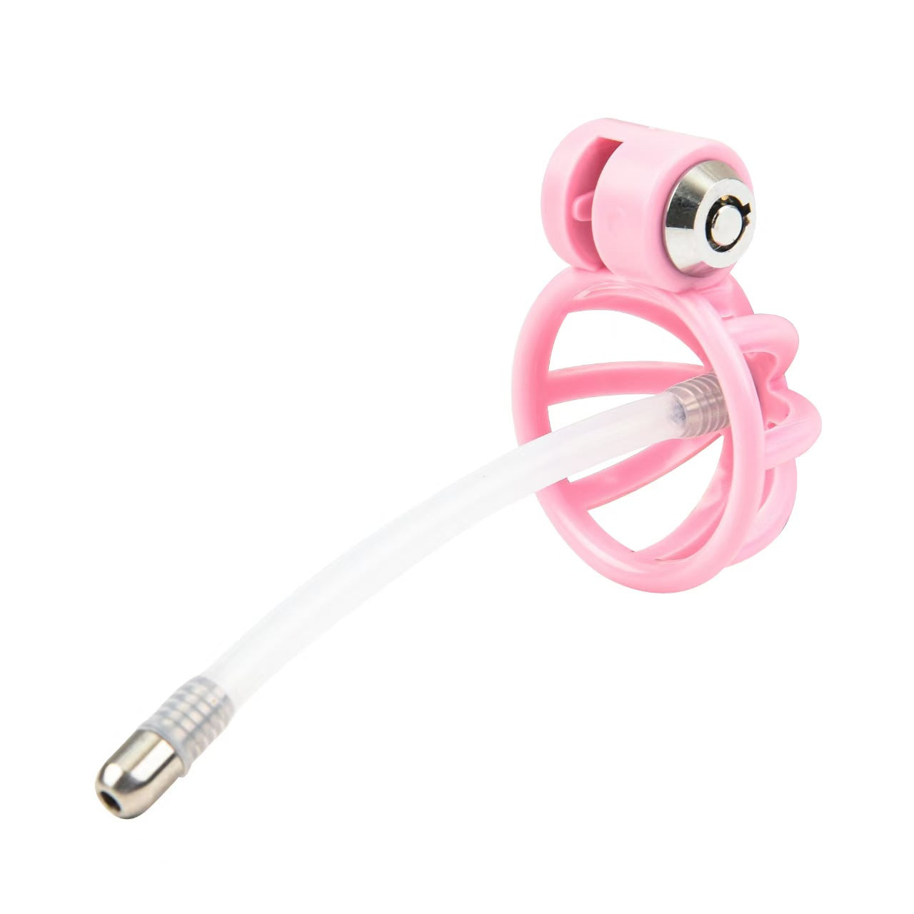 Dog Paw ABS Chastity Cage with Tube or Chain Options