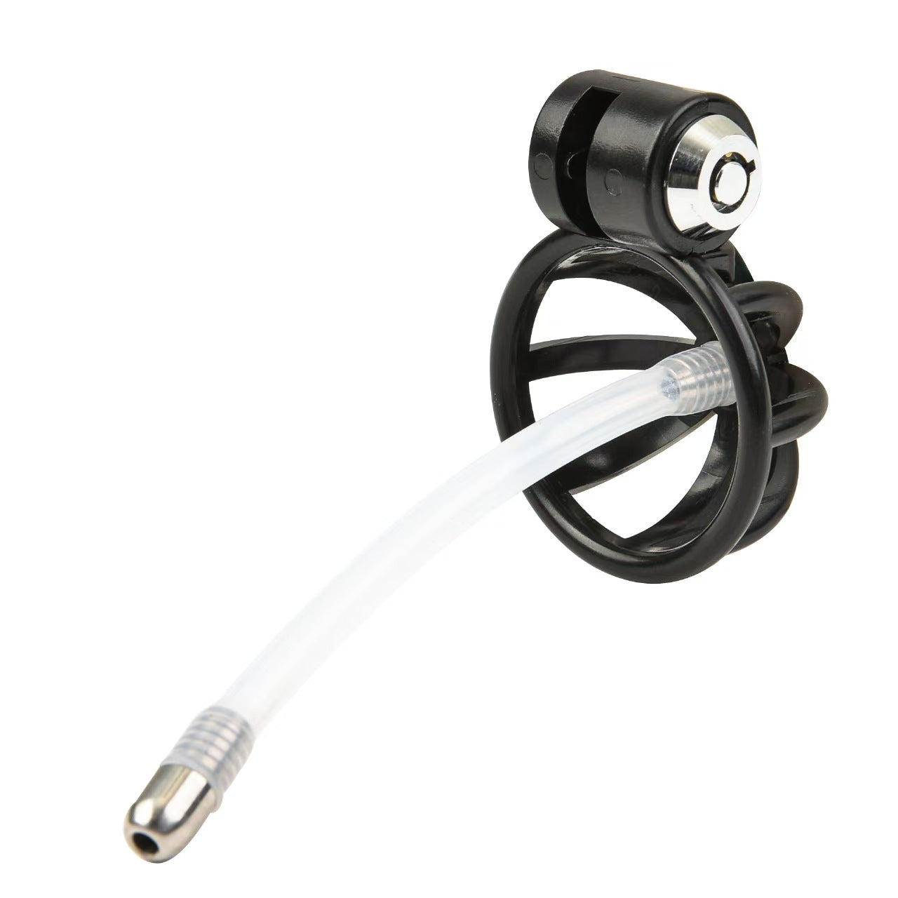 Dog Paw ABS Chastity Cage with Tube or Chain Options