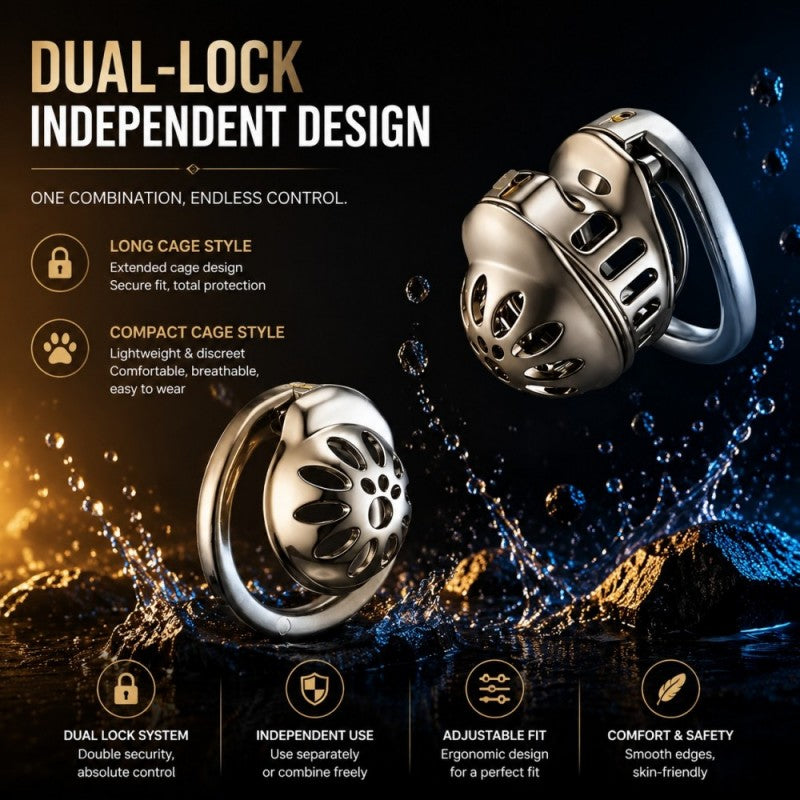 dual-lock long and compact cage designs