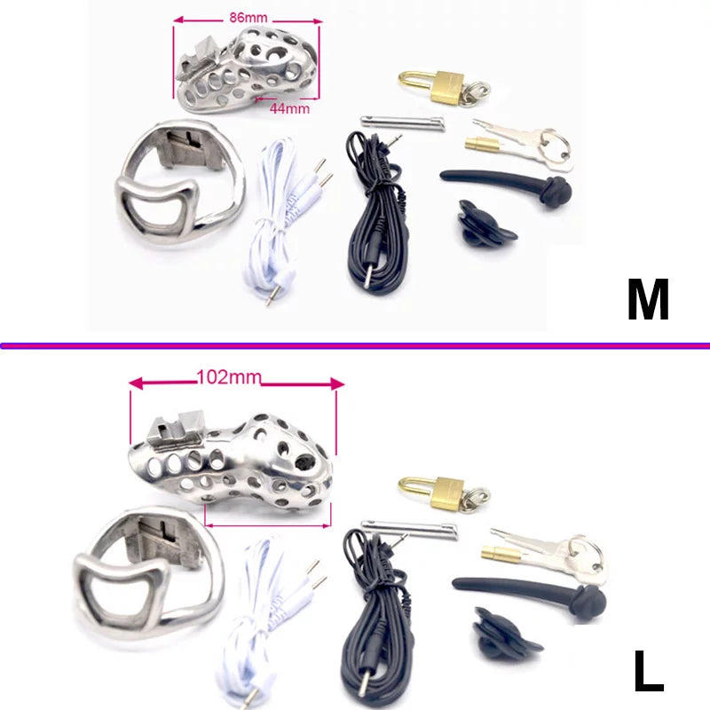 M and L cage sets with locks and connection accessories