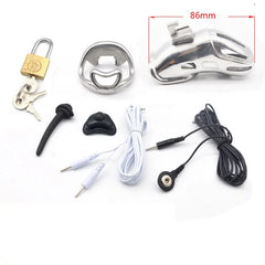 L electric shock cage set with 86 mm dimension shown